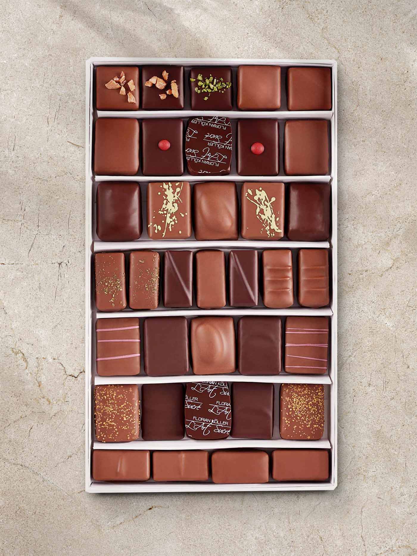 Pralinen »Les Chocolats« – Mittelgroß