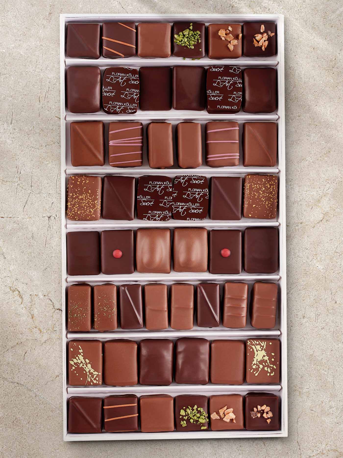 Pralinen »Les Chocolats« - Groß