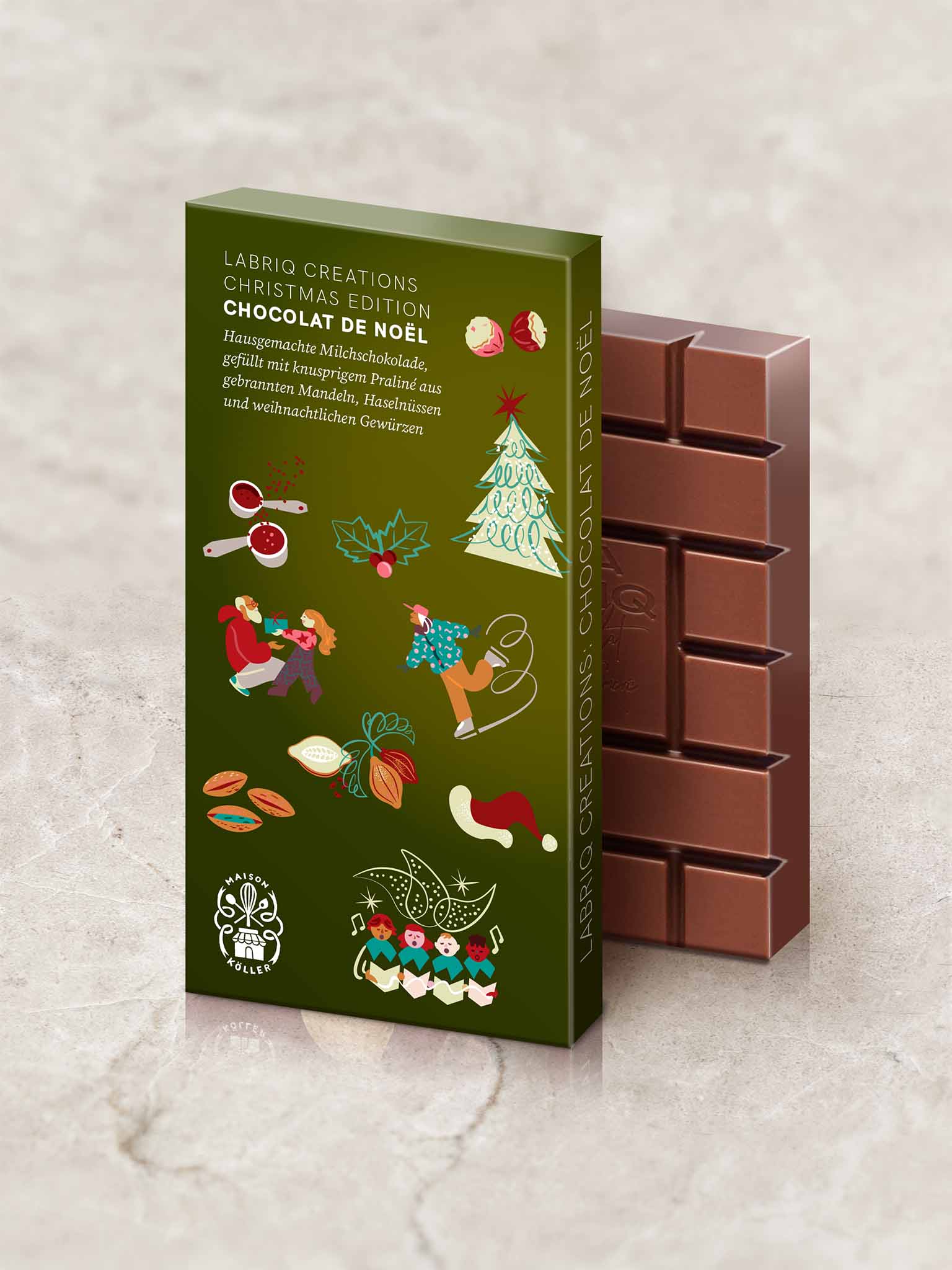 LABRIQ Chocolat de Noël