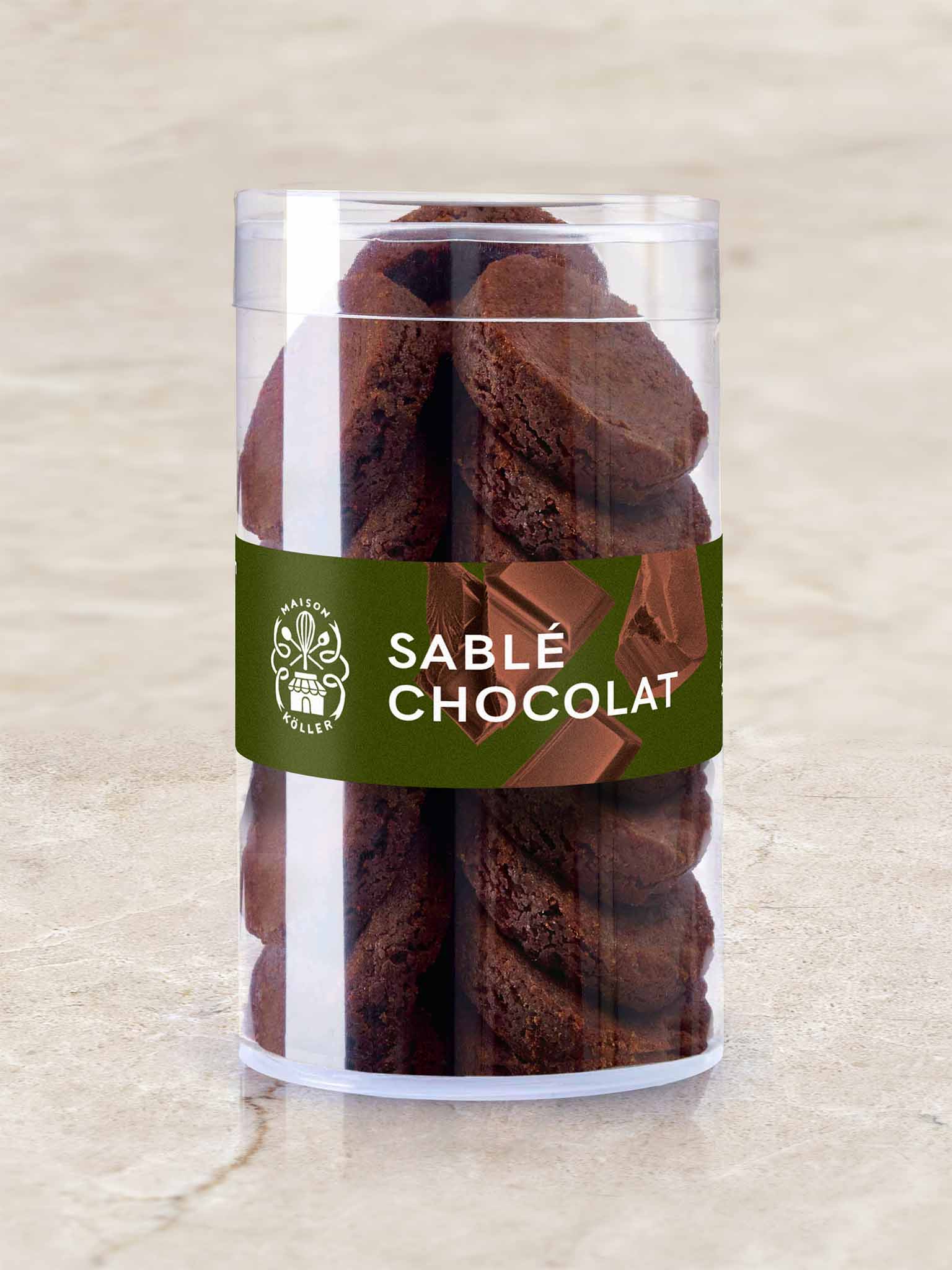 Gebäck »Sablé Chocolat«